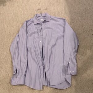 Armani Collezioni Purple Dress Shirt
